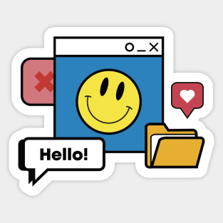 Hello! Sticker